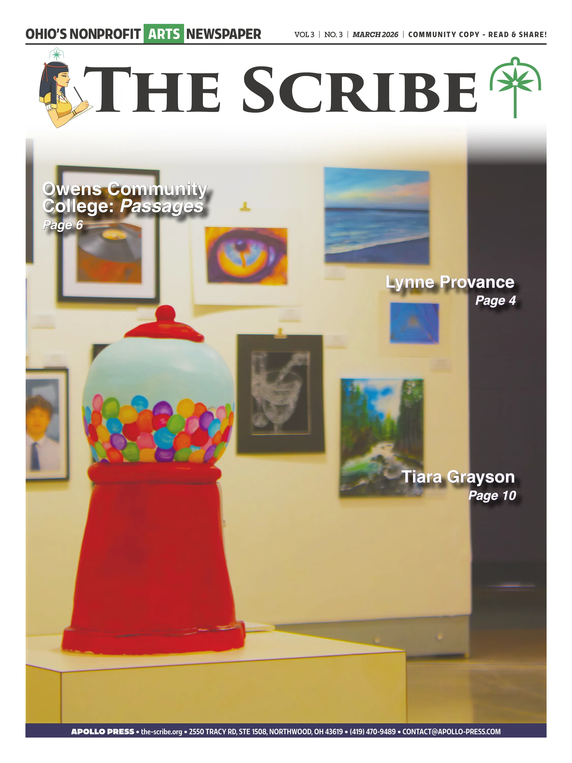 Cover of The Scribe 25th Edition